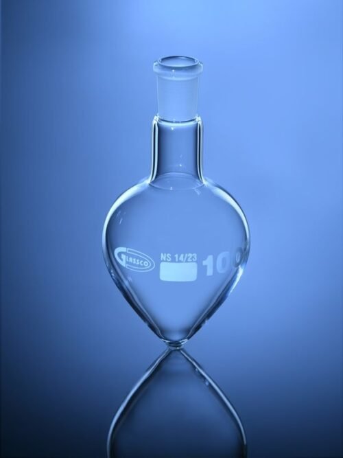 Flask Pear Shape Single Neck ASTM (New)