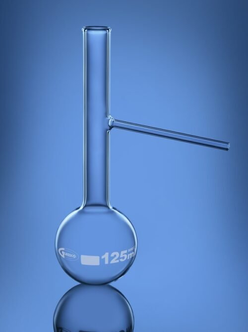 ASTM distillation flask Boro 3.3 glass