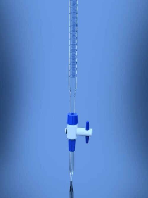 Burettes PTFE detachable stopcock clear Glass