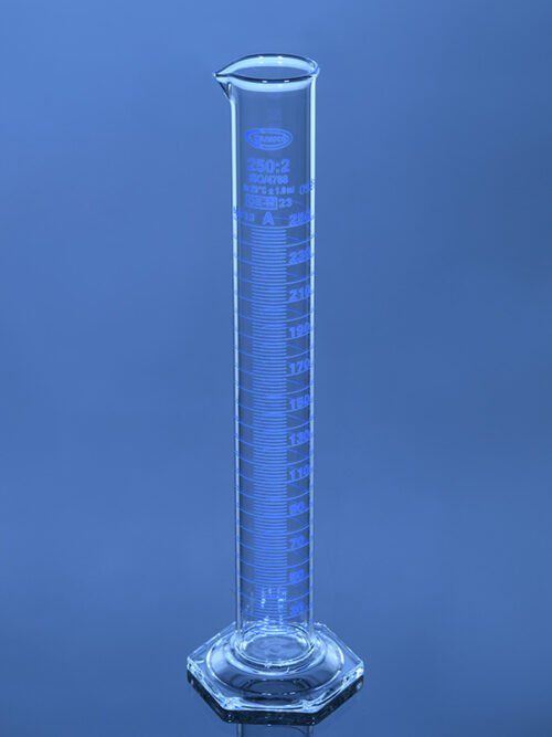 Measuring Cylinder with Hexagonal Base Class-A batch certificate