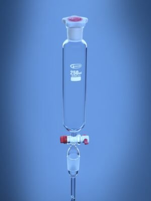 Separating Funnel Cylindrical PTFE Stopcock DIN/ISO
