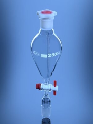 Dropping Funnel Pear Shape with PTFE Stopcock