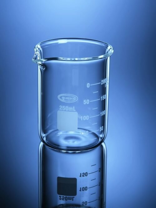 Beakers Low Form with Double Capacity Scale ASTM