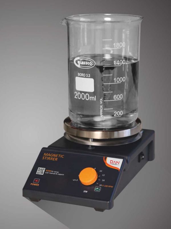 Magnetic Stirrer Analog STAINLESS STEEL TOP